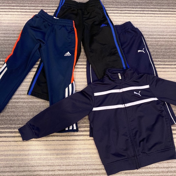 adidas pair jacket and pants